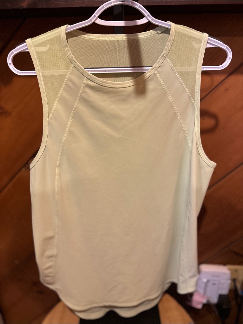lululemon athletica Light Lime Athletic Tank